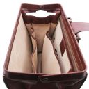 Canova Leather Doctor bag Briefcase 3 Compartments Brown TL142352