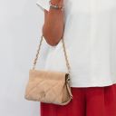 Eloise Bolso con Bandolera en Piel de Gamuza Rojo TL142400