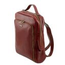 Bangkok Leather Laptop Backpack Black TL141063