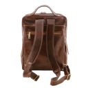 Bangkok Leather Laptop Backpack Black TL141063