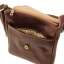 John Borsello da Uomo in Pelle con zip Frontale Testa di Moro TL142464