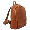 Canberra Zaino in Pelle 2 Scomparti Nero TL142460