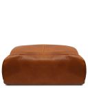Canberra 2 Compartments Leather Backpack Dark Brown TL142460