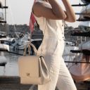 Silene Bolso Noche en Piel Convertible en Mochila Negro TL142152