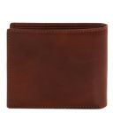 Elégant Portefeuille en Cuir Pour Homme 3 Volets Marron TL141353