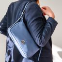 Miranda Soft Leather Shoulder bag Lilac TL142467