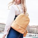 TL Bag Soft Leather Backpack Denim TL142280