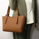 Libra Sac Bandoulière en Cuir Cognac TL142580