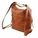 TL Bag Женская кожаная сумка-рюкзак 2 в 1 Серый TL141535