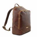 Mumbai Leather Backpack Brown TL141715