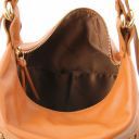 TL Bag Leather Convertible Backpack Shoulderbag Cognac TL141535