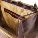 Madrid Gladstone Leather Bag - Large Size Natural TL1022