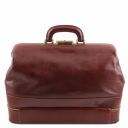 Giotto Exclusive Double-bottom Leather Doctor bag Honey TL141297