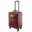 TL Voyager Trolley Verticale in Pelle con 4 Ruote Miele TL141911