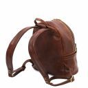 Sydney Leather Backpack Dark Brown TL141979