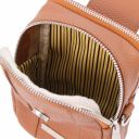TL Bag Mini Schulter-Handytasche aus Weichem Leder Schwarz TL141698