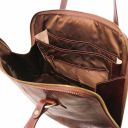 Ravenna Damen Business Tasche aus Leder Schwarz TL141795