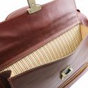 Giotto Exclusive Double-bottom Leather Doctor bag Honey TL142071