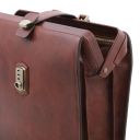 Canova Leather Doctor bag Briefcase 3 Compartments Dark Brown TL141826