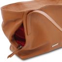 TL Bag Shopping Tasche aus Weichem Leder Koralle TL142230