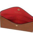 Leather Envelope Wallet Cognac TL142322