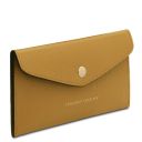 Leather Envelope Wallet Mustard TL142322