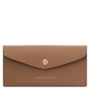 Leather Envelope Wallet Taupe TL142322
