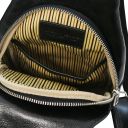 Kevin Leather Crossover bag Black TL142195