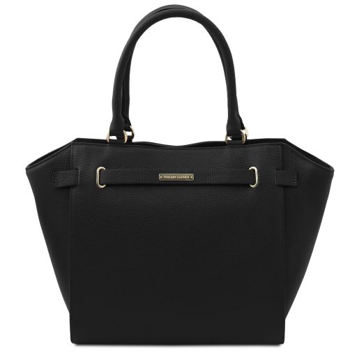 Clara Borsa a Mano in Pelle Nero TL142313