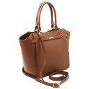 Clara Borsa a Mano in Pelle Cognac TL142313