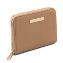 Kore Esclusivo Portafogli in Pelle zip Around Champagne TL142321
