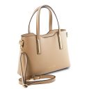 Olimpia Sac Cabas en Cuir - Petit Modèle Champagne TL141591