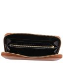 Ilizia Exclusive zip Around Leather Wallet Коньяк TL142317