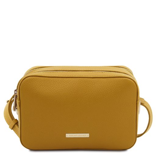 TL Bag Leather Shoulder bag Mustard TL142290