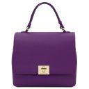 Silene Borsa a Mano in Pelle Convertibile a Zaino Viola TL142152