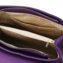 Silene Sac à Main en Cuir Convertible en sac à dos Violet TL142152