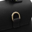 Silene Leather Convertible Backpack Handbag Black TL142152