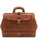 Giotto Exclusive Double-bottom Leather Doctor bag Natural TL142344