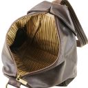 Delhi Soft Leather Backpack Dark Brown TL142024