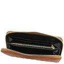 Penelope Exclusive zip Around Soft Leather Wallet Коньяк TL142316