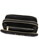 Ada Double zip Around Soft Leather Wallet Черный TL142349