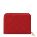 Teti Exclusive zip Around Soft Leather Wallet Lipstick Red TL142319