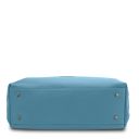 TL Bag Soft Leather Shopping bag Azure TL142230