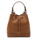 Minerva Leather Bucket bag Коньяк TL142145