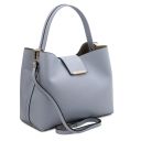 Clio Leather Secchiello bag Light Blue TL142356