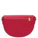 Astrea Sac Bandoulière en Cuir Fuchsia TL142284