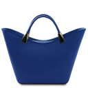 TL Bag Borsa a Mano in Pelle Blu TL142287