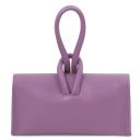 TL Bag Leather Clutch Lilac TL141990