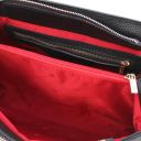 Elettra Borsa a Spalla in Pelle Morbida Nero TL142353