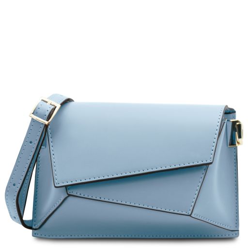 TL Bag Leather Shoulder bag Azure TL142253